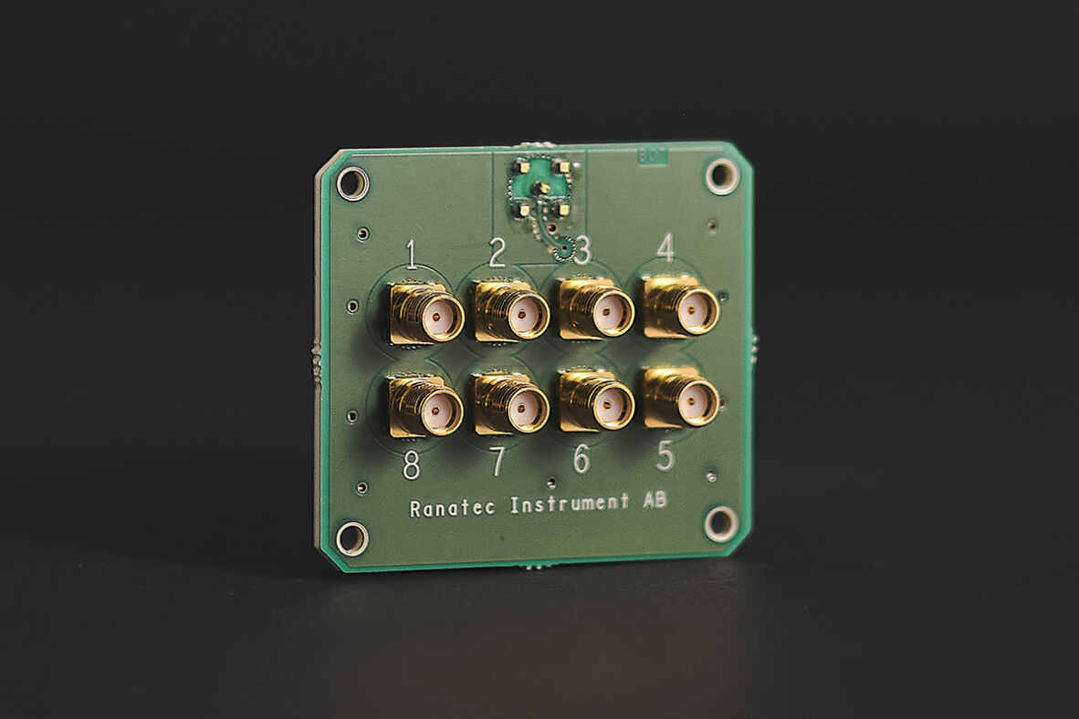 Microwave RI 2442 Solid State RF Switch back view